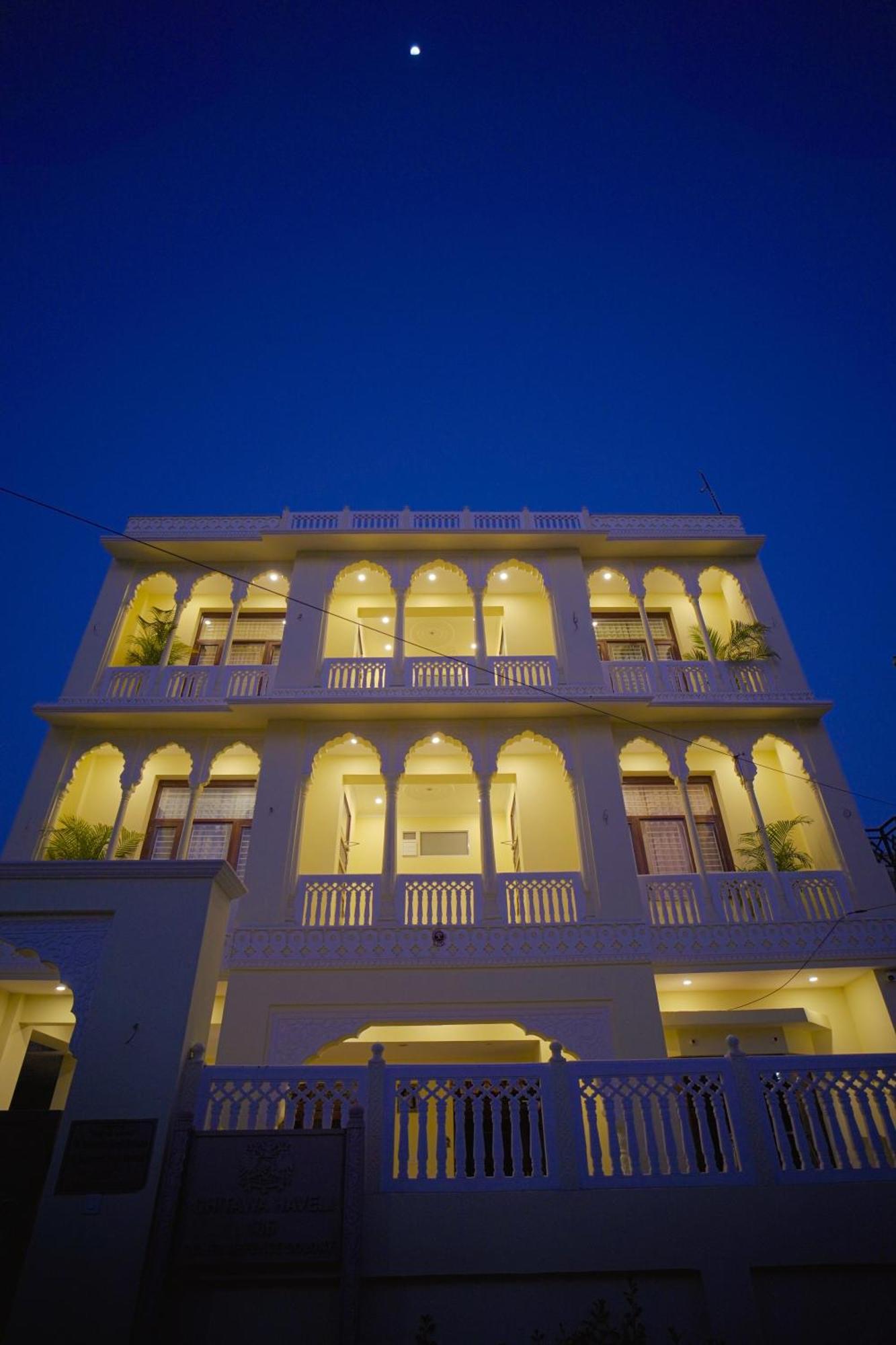 Chitawa Haveli Jaipur Hotel Exterior foto