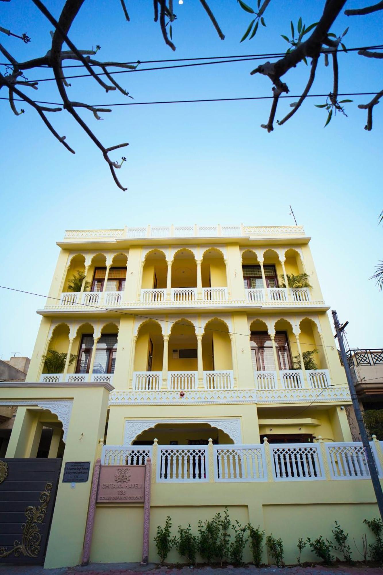 Chitawa Haveli Jaipur Hotel Exterior foto