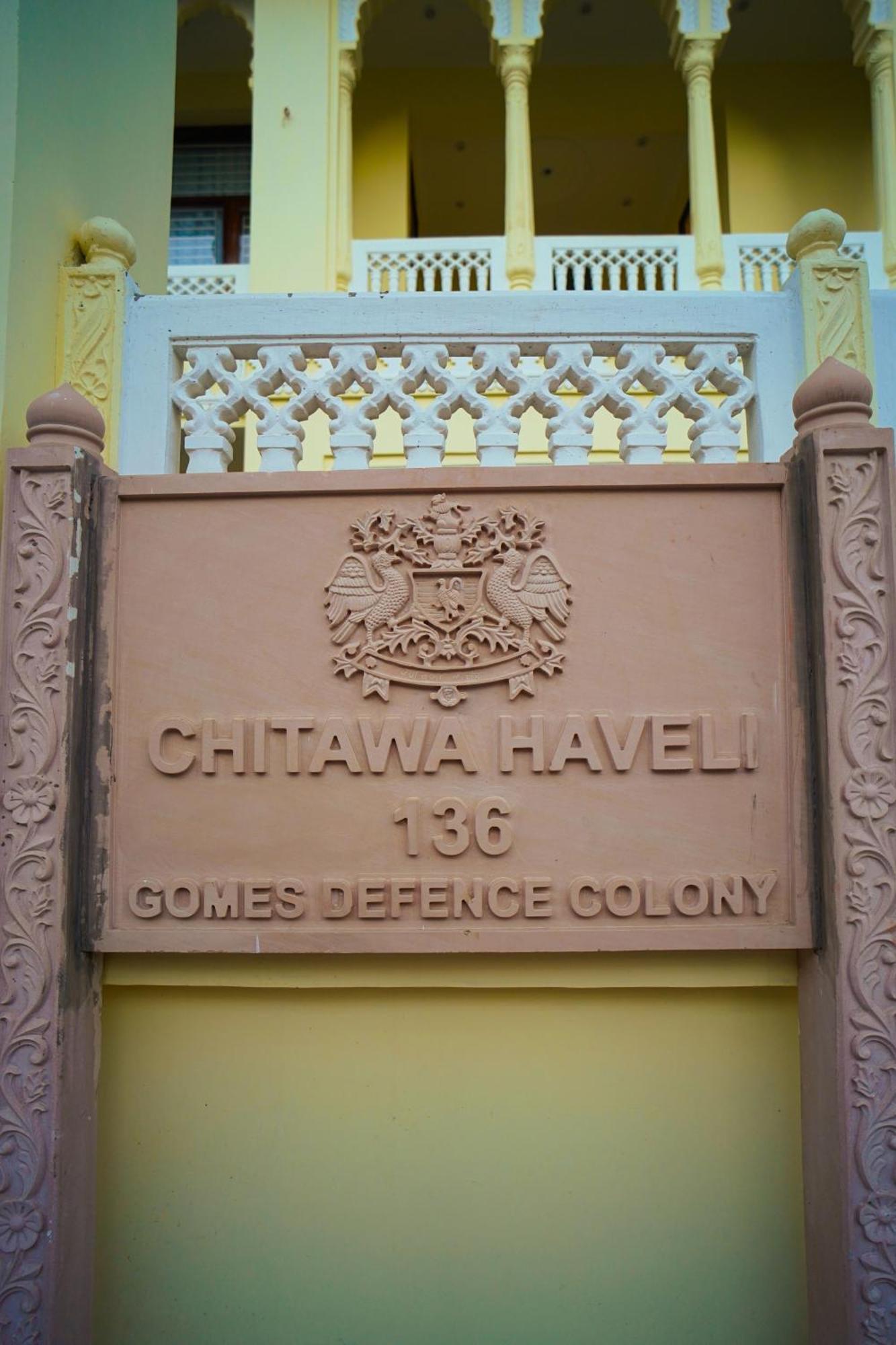 Chitawa Haveli Jaipur Hotel Exterior foto